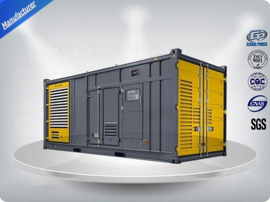 China Electronic Starting Genset Silent Generator Set , Three Phase Diesel Generator supplier