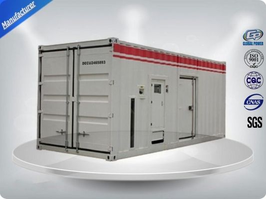 China 2400 Kw Super Quiet Container Generator Set 3 Phase Powered By MTU Engine supplier