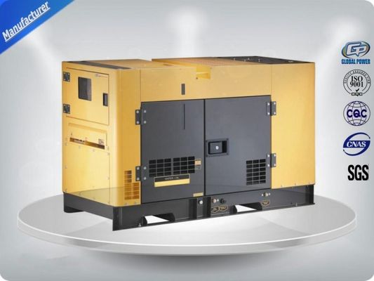 China 80Kw / 100Kva Three Phase Power Generating Sets Silent Canopy For School supplier