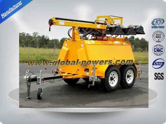 China 50Hz Contruction Emergency Mobile Light Tower 8 Hours Continuous Running supplier