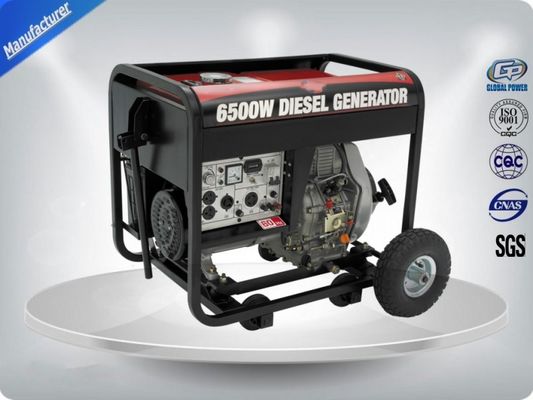 China Low Noise Small Portable Generator Set Single Phase 4 Stroke Self - Excitation supplier