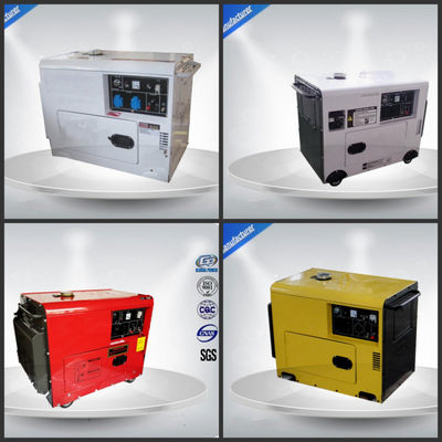 China Lightweight  Portable Backup Generator B Insulation Class 5.7 Kw Rated Power supplier