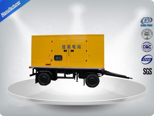 China 750Kva 50 Hz 3 Phase Silent Trailer Mounted Generator With Mecc - Alte Alternator supplier