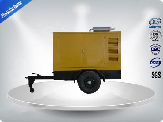 China Movable Three Phase Trailer Mounted Generator Silent Type 200-500Kw 600Kva supplier