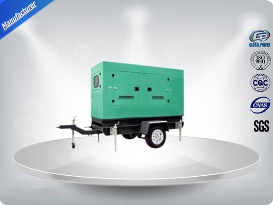 China Noise Proof Industrial Trailer Mounted Generator 6 Cylinder For Residential supplier