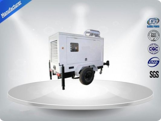 China Brushless Silent Genset Trailer 4 Cylinder Prime Power 50Kw / 63Kva Water - Cooling supplier