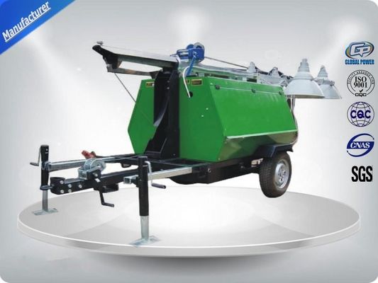 China Portable LED Light Towers / Telescoping Mast Trailer Mounted Light Towers supplier