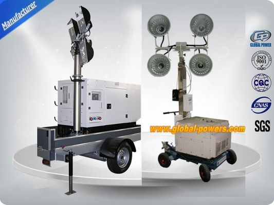 China Brushless Generator Mobile Light Tower Soudproof Three Phase 4 Poles 5-20Kw supplier