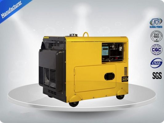 China 4.5kva Silent Diesel Generator For  Home Use 3 Phase Portable Generator Set 72 dB With Digital Panel , Silent Frame supplier