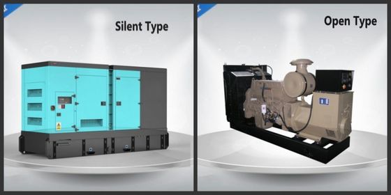 China Silent Open 400KVA Marine Diesel Genset Emergency Generator Set supplier