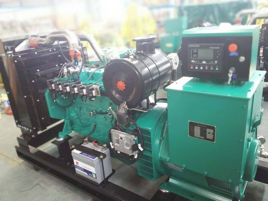 China Liquid cooling electric start Cummins gas generator set , natural gas generator supplier