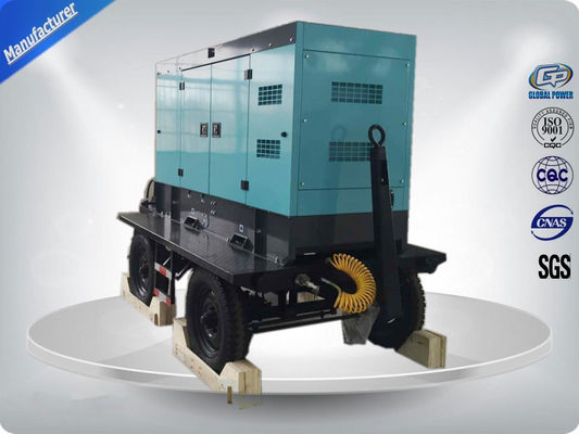 China 80kw 100kva Silent Type Trailer Mounted Generator With Cummins / Perkins Diesel Engine supplier