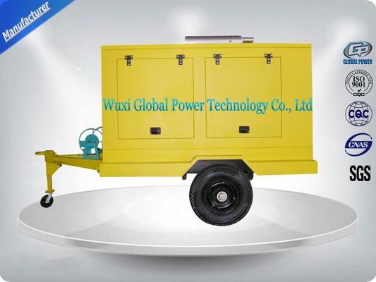 China Portable Diesel Trailer Mounted Generator With Water Cooled Cooling System supplier