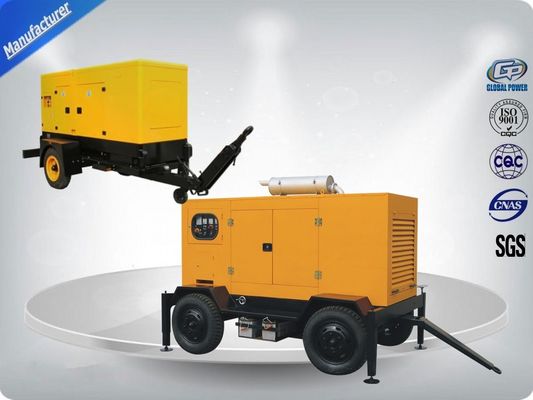 China Ricardo Diesel Power Generator Set , Mobile Sound Proof Trailer Mounted Diesel Generator Set supplier