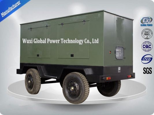 China Vehicle AC 3 Phase Trailer Mounted Generator With Leaf Spring Suspension Structure Node supplier
