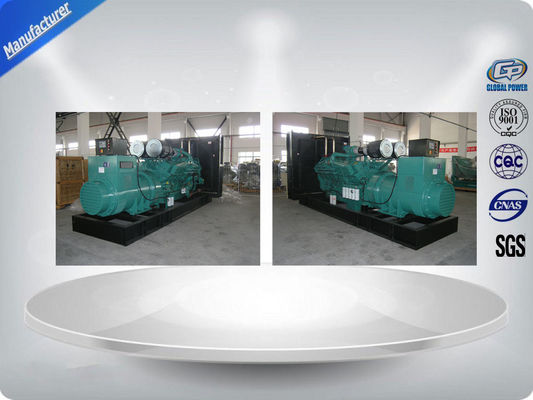 China Soundproof Cummins Generator Set 800KW , 12 Cylinder Diesel Generators For Home Use supplier