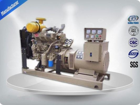 China Super Silent Diesel Generator Set , Open Diesel Generator 12V 100Ah Battery Capacity supplier