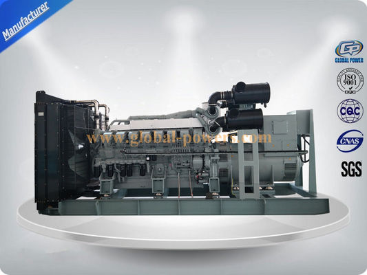 China Japan Original Mitsubishi Engine Diesel Generator 1400 KW / 1750 KVA Strong Power supplier