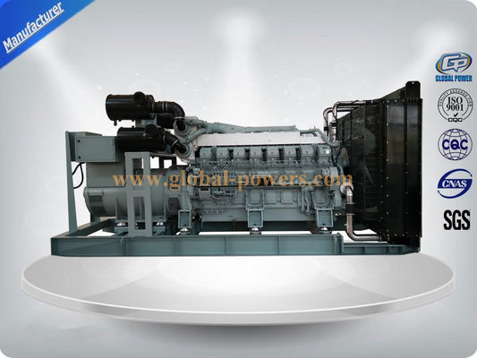 China 1400 Kw / 1750 Kva Diesel Generator Set Mitsubishi S16r-Pta Global Power Best Choice supplier