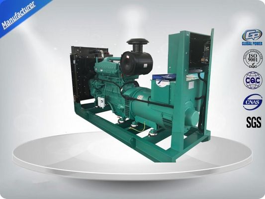 China Standby Power 293 KW / 366 KVA Open Diesel Generator Cummins Engine with Faraday Alternator supplier