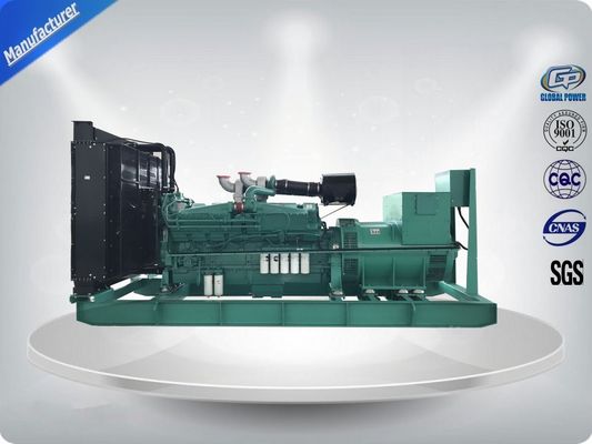 China Prime power 1005 KW / 1256 KVA Open Diesel Generator Cummins Engine with ComAp AMF25 supplier