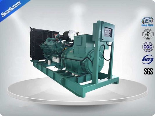 China Cummins Open Diesel Generator Water Cool Genset 1005Kw With Copper Bar / PMG​ supplier