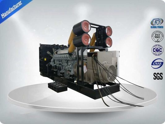 China Electric 1800kw Mitsubishi Open Diesel Generator With Stamford Alternator , Water Cooled Three Phase supplier
