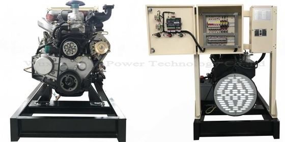 China Low Noise KOFO N4105ZDS Sea Water Cooled Open Diesel Generator Brushless Alternator Generator supplier