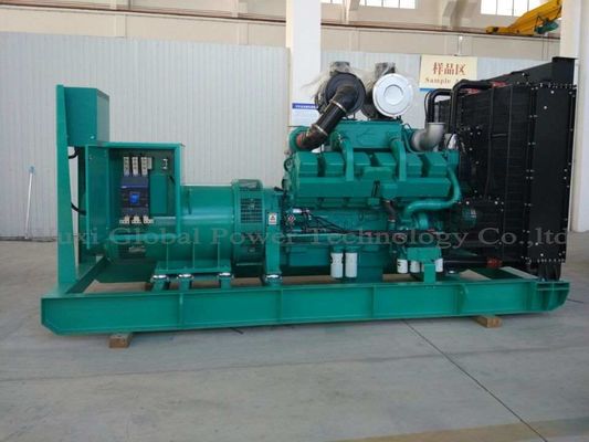 China Cummins Diesel Engine KTA38-G2A 12 Cylinder Open Diesel Generator Set Prime 800KW / 1000KVA Water Cooled supplier
