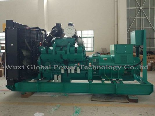 China 1000 KW Open Diesel Powered Generator Set With 16 Cylinder in "V" Cummins KTA50-G3 Diesel Engine Genset supplier