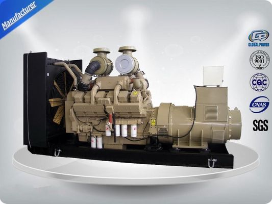 1000Kw Open Type 3 Phase water cool Genset / Cummins Diesel Generator Set H Insulation Class supplier