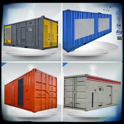 Container type Cummins diesel genset power with prime power 900 kw supplier