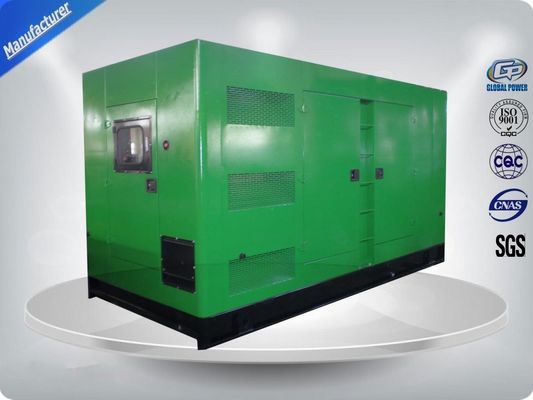 Rental Cummins Diesel Generator Set Soundproof , 75 dB Three Phase Diesel Generator supplier