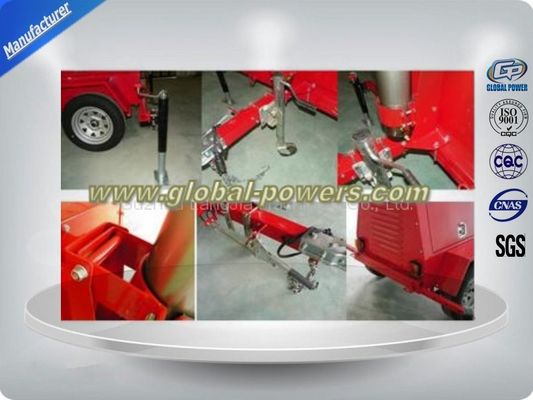 60Hz  Single Phase Portable Mobile Light Tower Rental With Diesel Generator supplier
