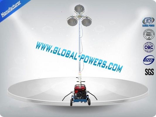 4×400W Metal Lamps Diesel Generator Light Tower 5Kw Waterproof Weatherproof supplier
