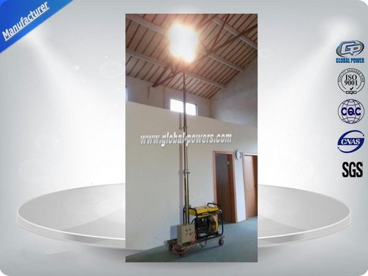 Self - Exciting Portable Light Tower Rental / Industrial Light Tower Gasoline Generator supplier