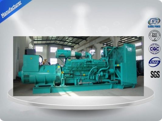 400 / 230V Silent Three Phase Industrial Generator Set With 24V DC Electric Starting System supplier