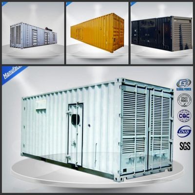 With Cummins KTA50-G3 ISO Standard 40FT Containerized 1000kw diesel generator 1250kva container generator supplier