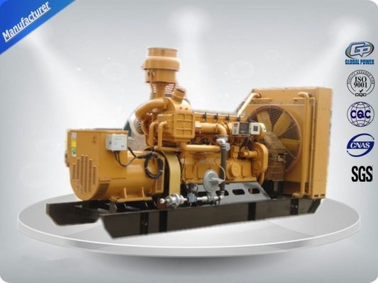 Brushless 3 Phase Gas Generator Set 4 Lines High Efficiency With Electric Starting supplier