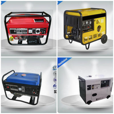 Electric Starter Powerful Gasoline Generator Set Silent Less maintenance supplier