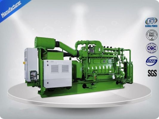 High Efficiency 3 Phase Gas Generator Set Brushless Support All Power supplier