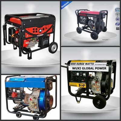 Single Phase Quiet Running Portable Generator Set With OEM / ISO9001 Certification supplier