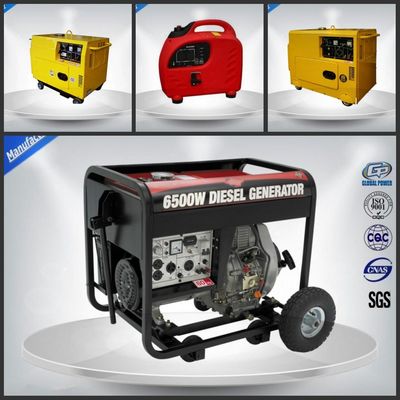 4.5 Kva Manual Lightweight Portable Generator , Portable Generators For Camping supplier
