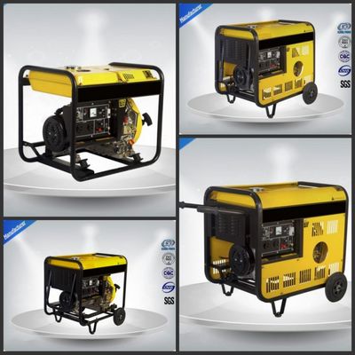 Electric Start Single Phase Portable Generator Set Rental Air Cooled 4.5 Kva supplier