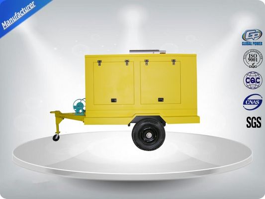 12 Cylinder 75dB quietest Trailer Mounted Generator large in - line Config with Dry oil filter supplier