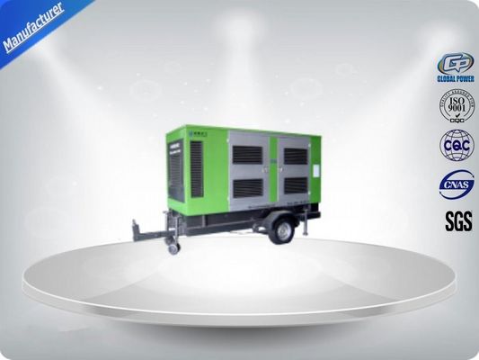 Rental Three Phase Trailer Mounted Generator 4 Wires Self - Excited Control System supplier