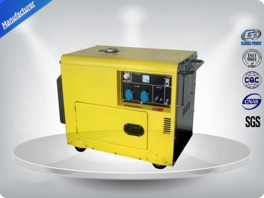 4.5kva Silent Diesel Generator For  Home Use 3 Phase Portable Generator Set 72 dB With Digital Panel , Silent Frame supplier