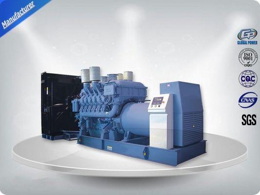 MTU Engine Heavy Duty Diesel Generator 24V DC Electric 50hz 2250-2500 kw / kva supplier