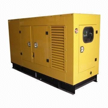 300Kw 375Kva 50HZ Canopy Genset Silent Generator Set Cummins Engine For Outside Projects GP C300-2 supplier
