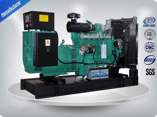 300KV / 375 KVA Open Diesel Generator , Performance Cummins Engine Generator Set supplier